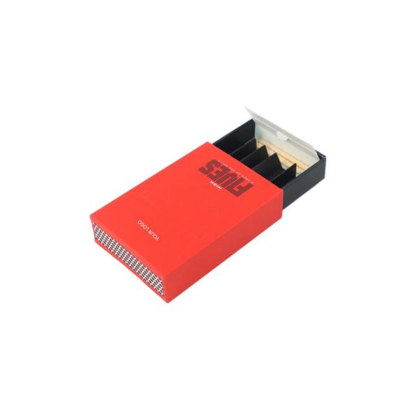 Child-Resistant Custom Match Drawer Paper Box for 5 Pack Mini Pre Rolls
