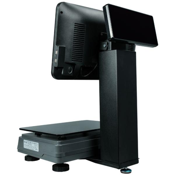 DC/USB/LAN/Uart/Vga/Audio Interface POS Scale with Printer and Balance Weighing Function
