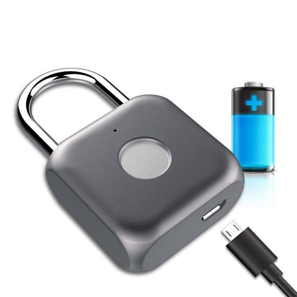 USB Rechargeable Smart Wifi Padlock Bluetooth Combination Lock For Residential