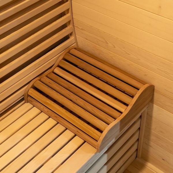 Solid Wood Indoor 3KW Family Steam Sauna Room 3 Person