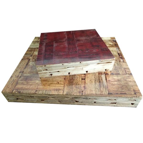 Indoor 10mm Laminated Bamboo Board For Form Construction