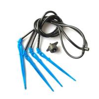 2L / 4L / 8L Kit de goteo de flecha, Cuatro ramas Mejor sistema de riego por goteo para jardín de verduras