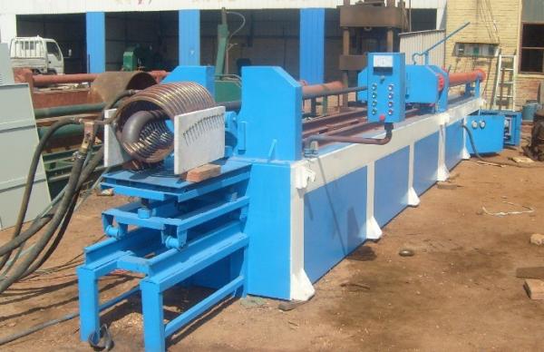 Elbow o aço de liga de formação quente do aço carbono do aquecimento de indução da máquina