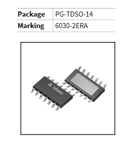 BTT6030-2ERA INFINEON Power Switch ICs - Power Distribution PROFET lamps fuses and discrete circuits resistive