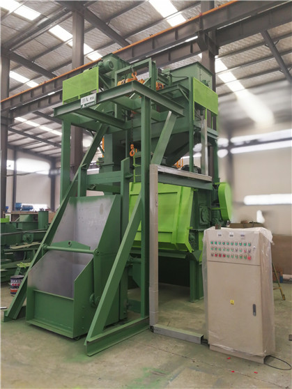 чистка Multi Workpiece взрывая машины съемки 2t/H Tumblast смешанная