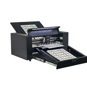 Anycut A3/A4 Sticker Label Cutting Plotter with Double Head Wheel Indentation Automatically Cutting