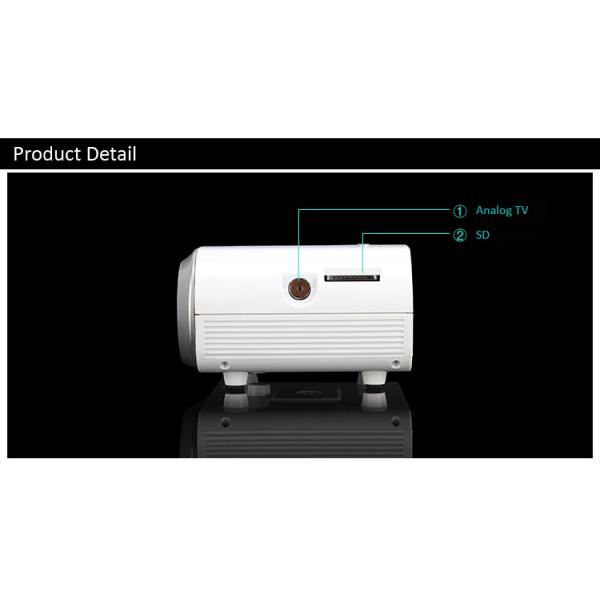 Color Package Video Projector HDMI USB VGA Compatible For iPhone Android Phone Good Price