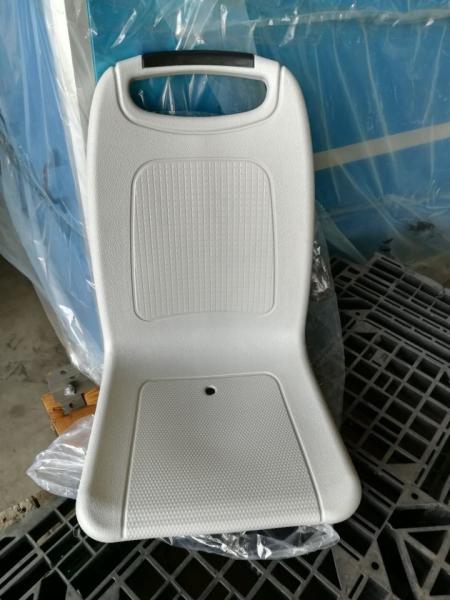 Corrosion Resistance Plastic Bus Seats Grey Anti - Staic Long Lifetime