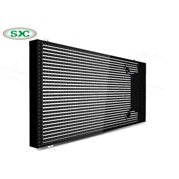 Light weight P15.625-31.25 Curtain LED Display SMD Outdoor transparent led Screen