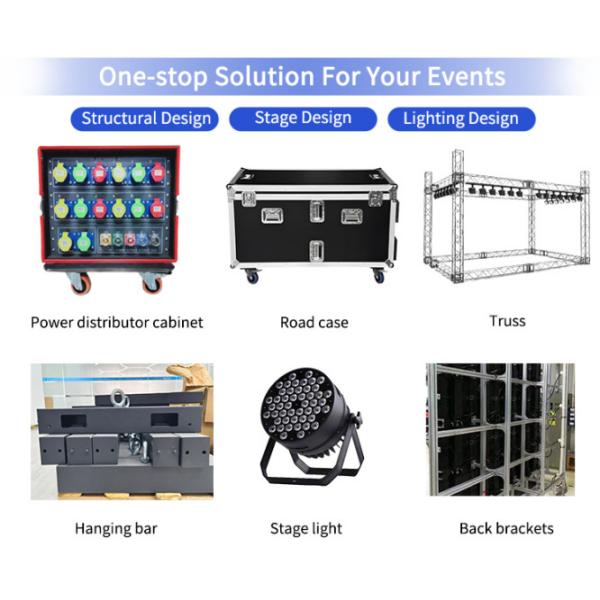 P3.91 Outdoor Rental LED Display with High Brightness and Seamless Integration for Full Color Video Wall
