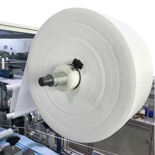 Tela não tecida do filtro do OEM 195mm, tela de tecelagem não de 25gsm Spunbond