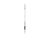 Vonira Beauty Dual Eyeliner Mascara Maquiagem escova dupla com borracha de alumínio Ferrule de bétula de madeira