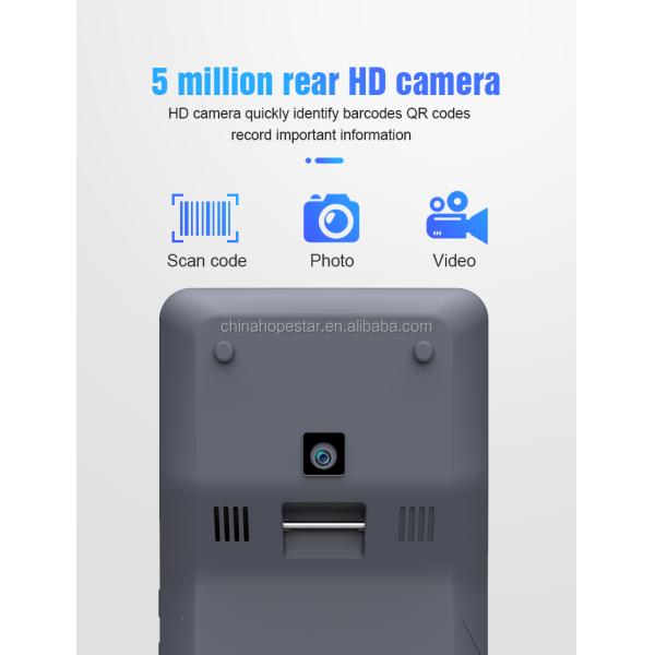 Monochrome Printer Output Type 5.5-Inch Android 8.1 PDA POS Terminal for Streamlined Restaurant Order Processing