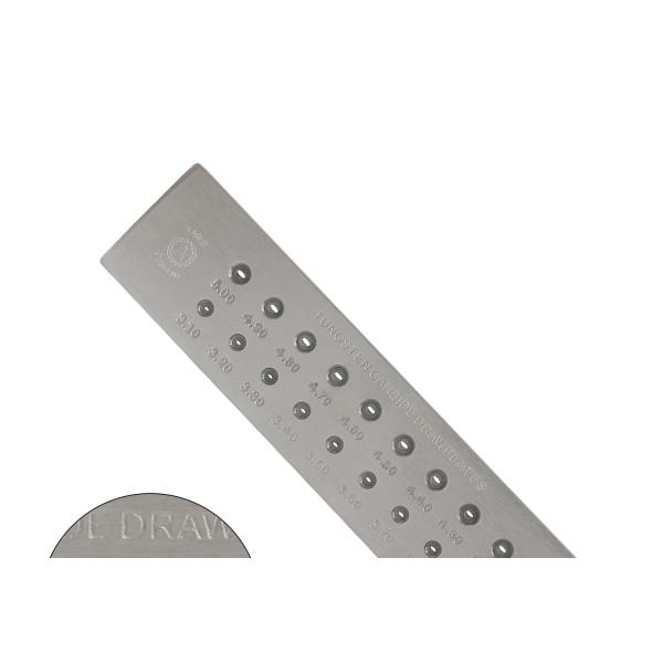 Плита притяжки вольфрама провода овала/небольшой пористости для делать ювелирных изделий