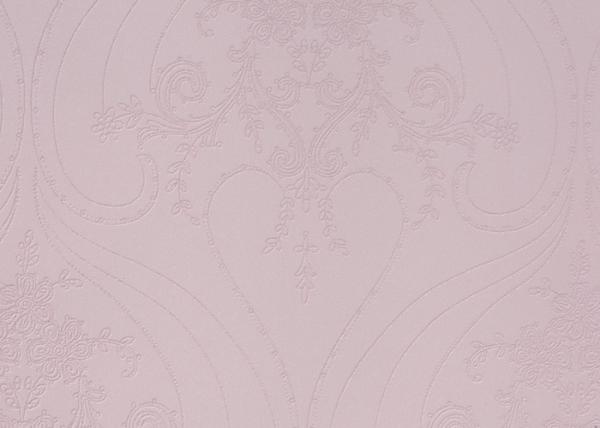 0.53*10m Velvet Textured Wallpaper , White And Green Velvet Wallpaper For Home Decoration