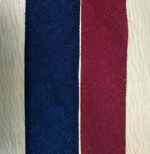 Microfiber Fabric Sewing Screw Thread Binding Tape Hemming Piping Blue 4cm Width Fabric