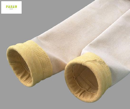 High Temperature Fiberglass Filter Bag Alkaline Resistant For Baghouse