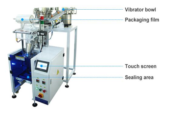 Factory Direct Automatic Check Weighing Filling Packing Machine Screws Sealing Packaging Machine For Sale