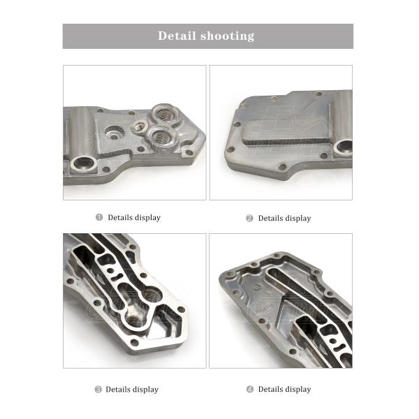 6735-61-2220 маслянный охладитель крышки для двигателя KOMATSU 6D102-7 PC200-7