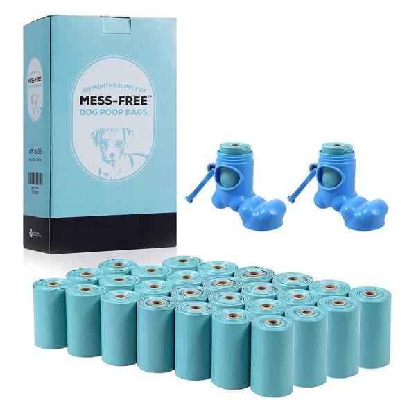 Eco Friendly Compostable Dog Waste Bags , 100% Biodegradable Plastic Dog Bags