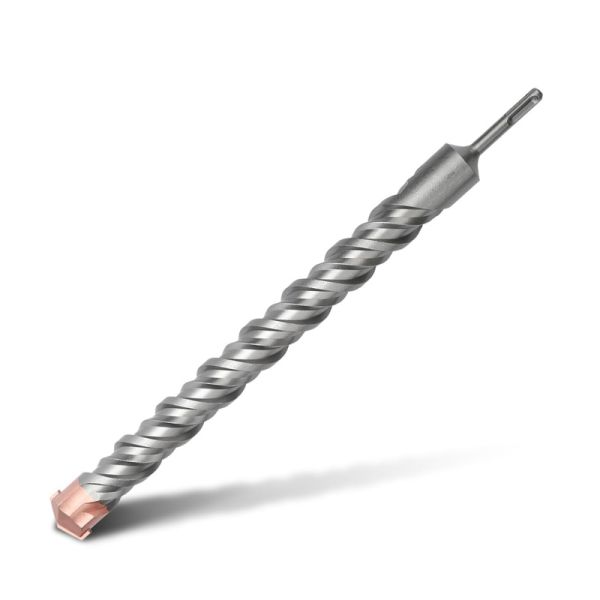 1 Inch Walls / Stones Sds Hammer Drill With Milled Flutes And Auto-Welded Tip