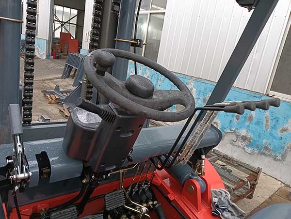 FD100 Diesel Operated Forklift 10000kg ISUZU 6BG1 4m Mast Forklift Counter Balance