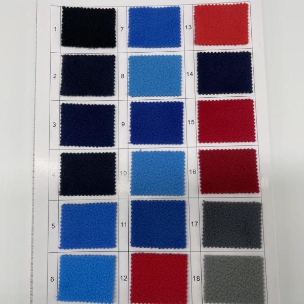2 Sides Brushed Polar Fleece Fabric For Women Jacket Vast 100% Polyester Dyed 160gsm Warm