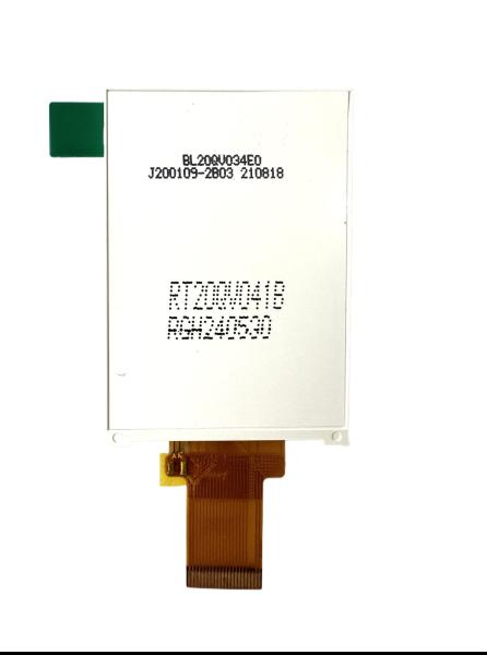 2.0 pouces IPS Display Tft Écran Pour les appareils médicaux domestiques intelligents