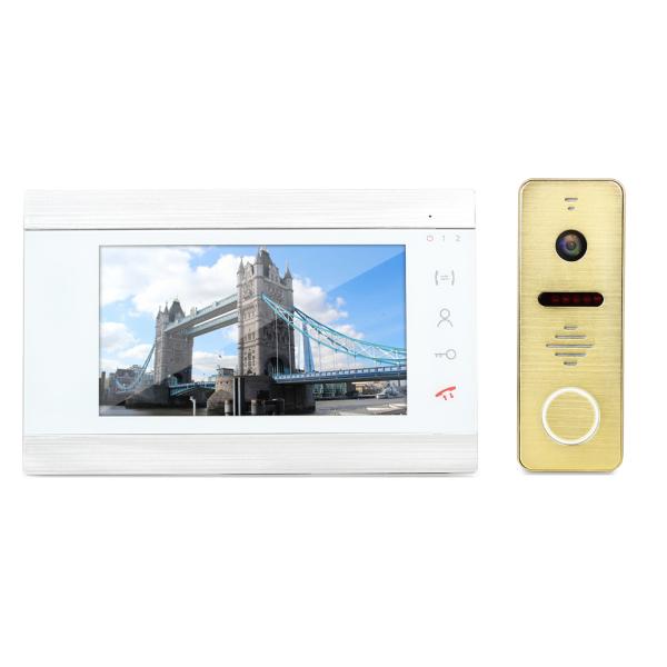 1080P Waterproof Wire Doorbell Video door phone multi family video intercom with record function
