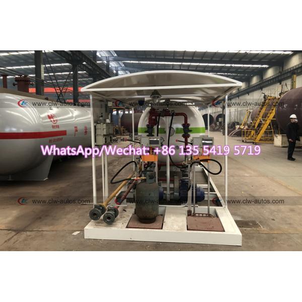 Anti Explosive 20000L 10T Carbon Steel LPG Refilling Station