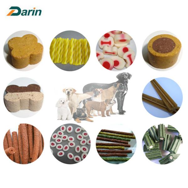 O único animal de estimação do cão da extrusora do alimento para cães do parafuso mastiga a tensão customizável