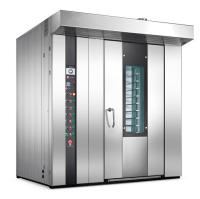 Horno rotatorio de 32 bandejas del pan de la hornada del gas eléctrico del horno para la producción alimentaria que cuece