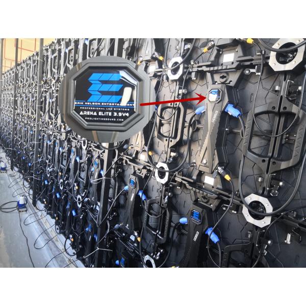 1000/5500 Nits Outdoor Led Screen Hire 250*250mm Wide Viewing Angle For Events / Stage