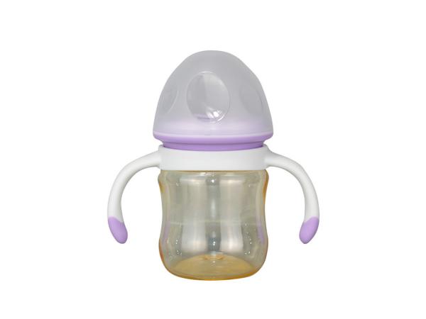 Household Silicone Baby Milk Bottle BPA Free Safe Material Custom Color