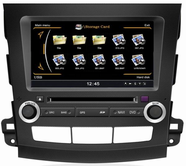 Ouchuangbo HD S100 auto DVD audio video player for Mitsubishi Outlander(2006-2011) with 1G CPU 1080P 3GWifi