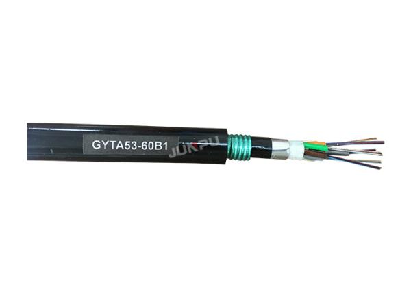 Gyta53 Underground 12 Core Outdoor Fiber Optic Cable Single Mode In 2km Roll