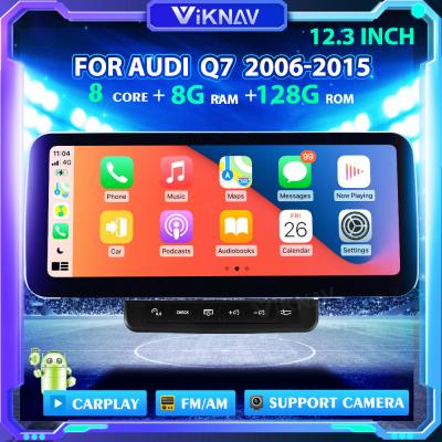 12.3 Inch HD Android Car Radio Player For Audi Q7 2006 To 2015