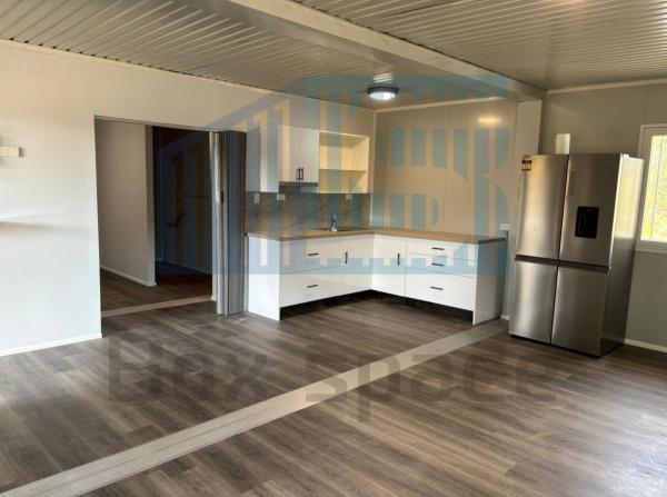 BOX SPACE Customized Modular Portable Homes Wooden Garden Tiny House Prefabricated Mobile Homes With Insulation Layer