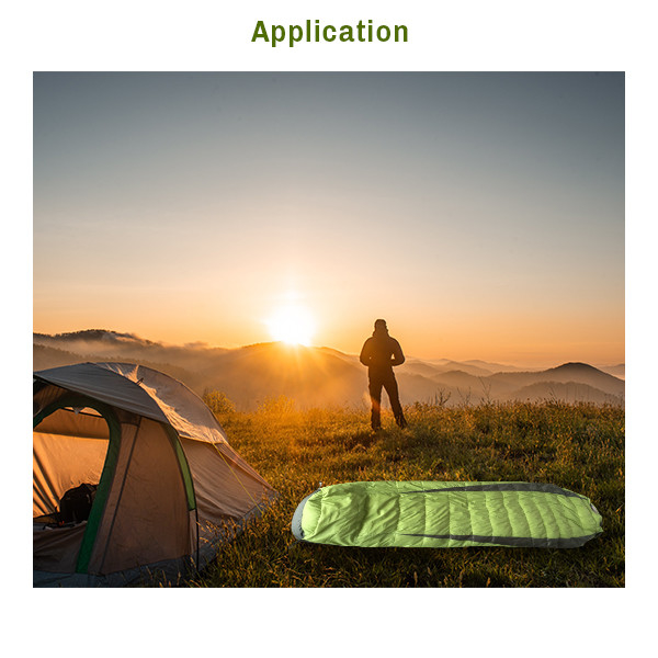 Наружный спальный мешок в стиле мумии