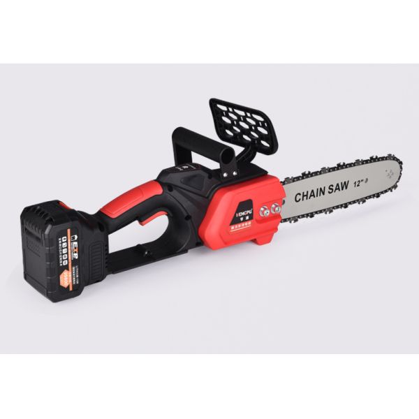 OEM ODM 12 Inch Cordless Chainsaw Lithium Battery Electric Chain Saw Brushless Portable Rechargeable Wood Cutting
