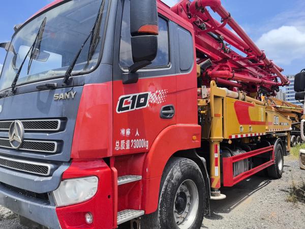 Used 2022 Sany 39m Concrete Pump Truck Euro VI