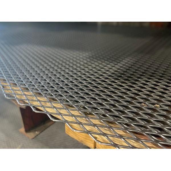 Industrial Steel Expanded Mesh Diamond Expanded Steel Stretched Metal Grating