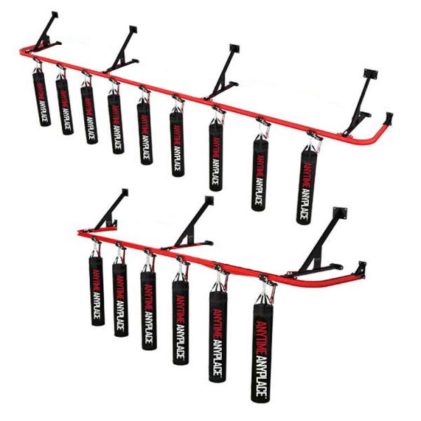 Customized Logo Commercial Heavy Bag Rack Boxing Training Bag Rack