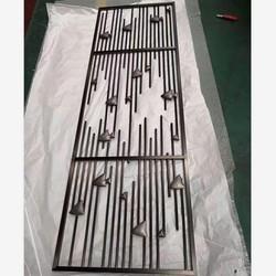 Custom design decorative metal hanging screen room divider
