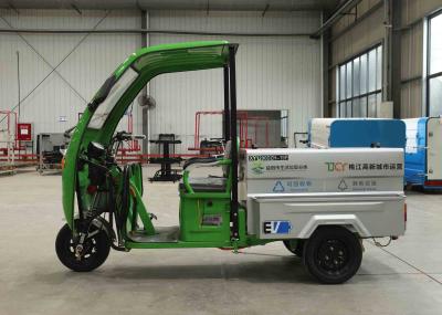 Multifunctional Three Wheel Double Barrel Sunshade Sanitation Vehicle
