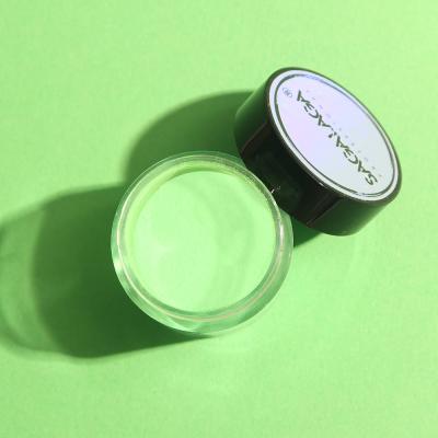 Poudre acrylique de couleur fluorescente en vrac pour ongles, cristal clair, propre logo, fabricant de poudre acrylique