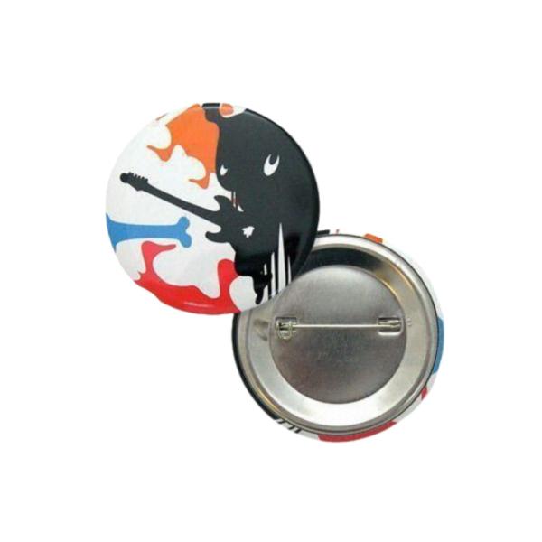 Students Full Color Printed Round Shape Tinplate Button Badges