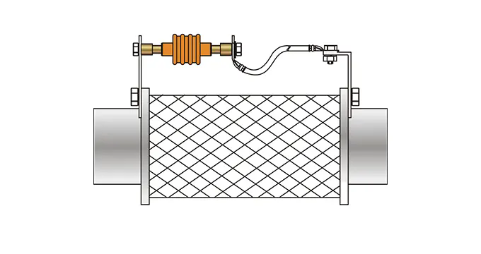 BR-ISG-100 Earthing Devices Lightning Equipotential Bonding Surge Protection Device Electrical Surge Arrest