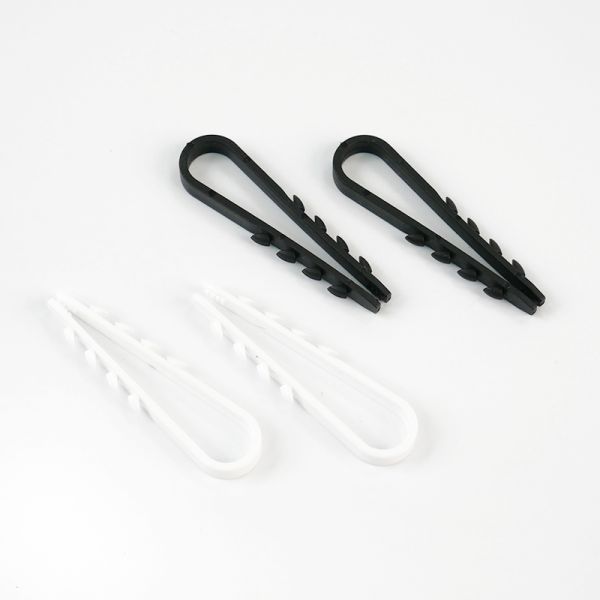 Effective Plastic Cable Clips Nylon Cable Clamp Wire Rope Clip Adjustable Cable Clamp