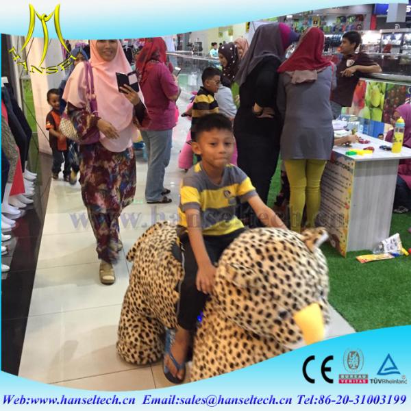 Hansel kiddie helicopter rides in and coin operated electric dog walking machine